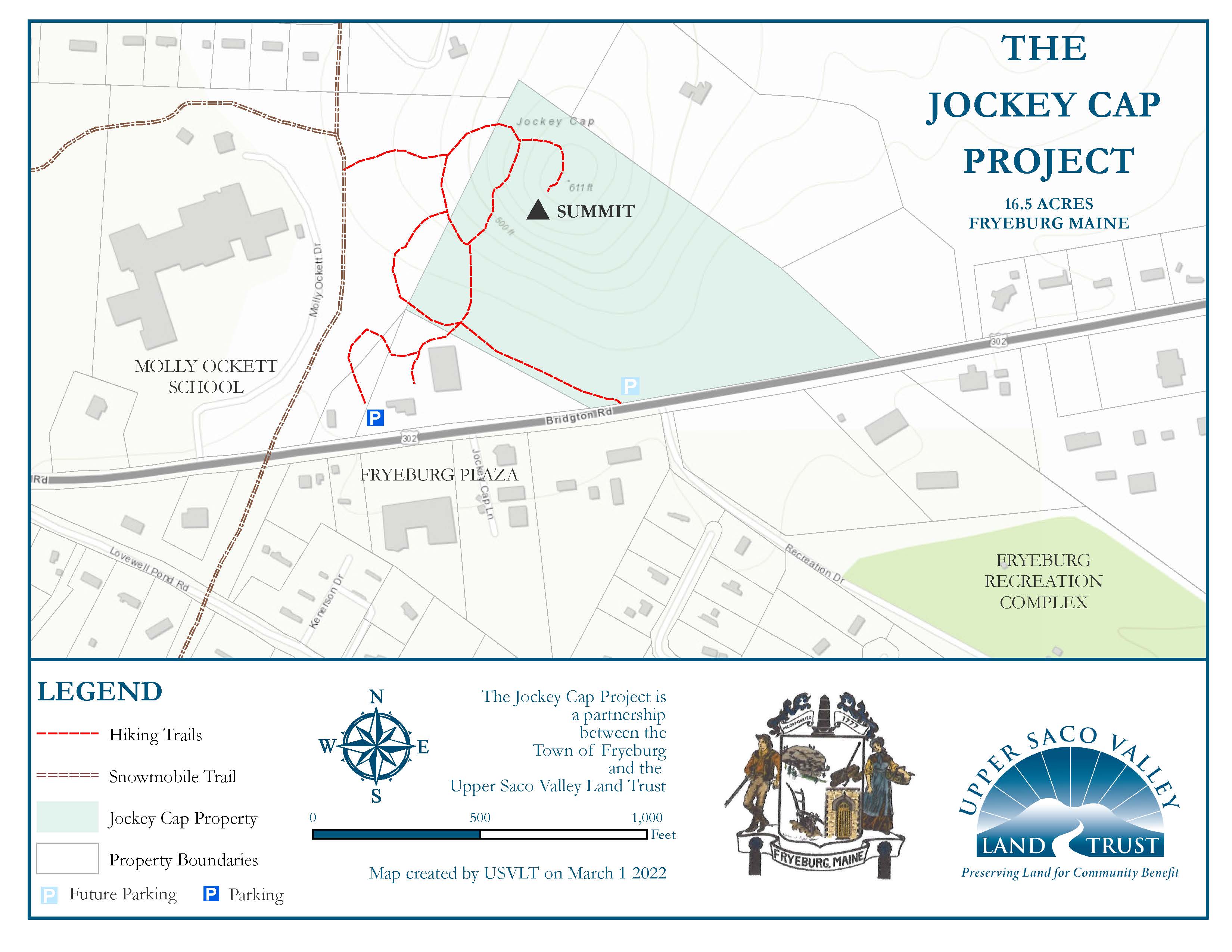 Jockey Cap Project Map